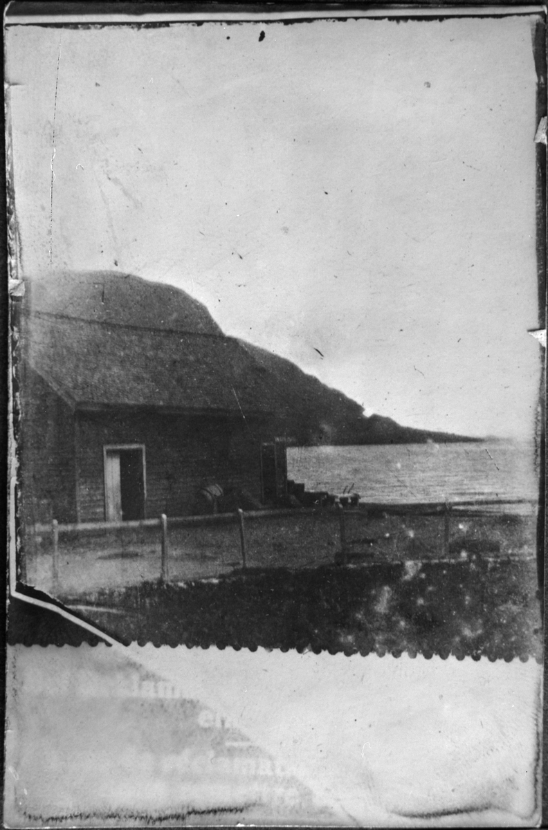 "Grevebuo" på dampskipkaien i Ølen, ca. 1920.