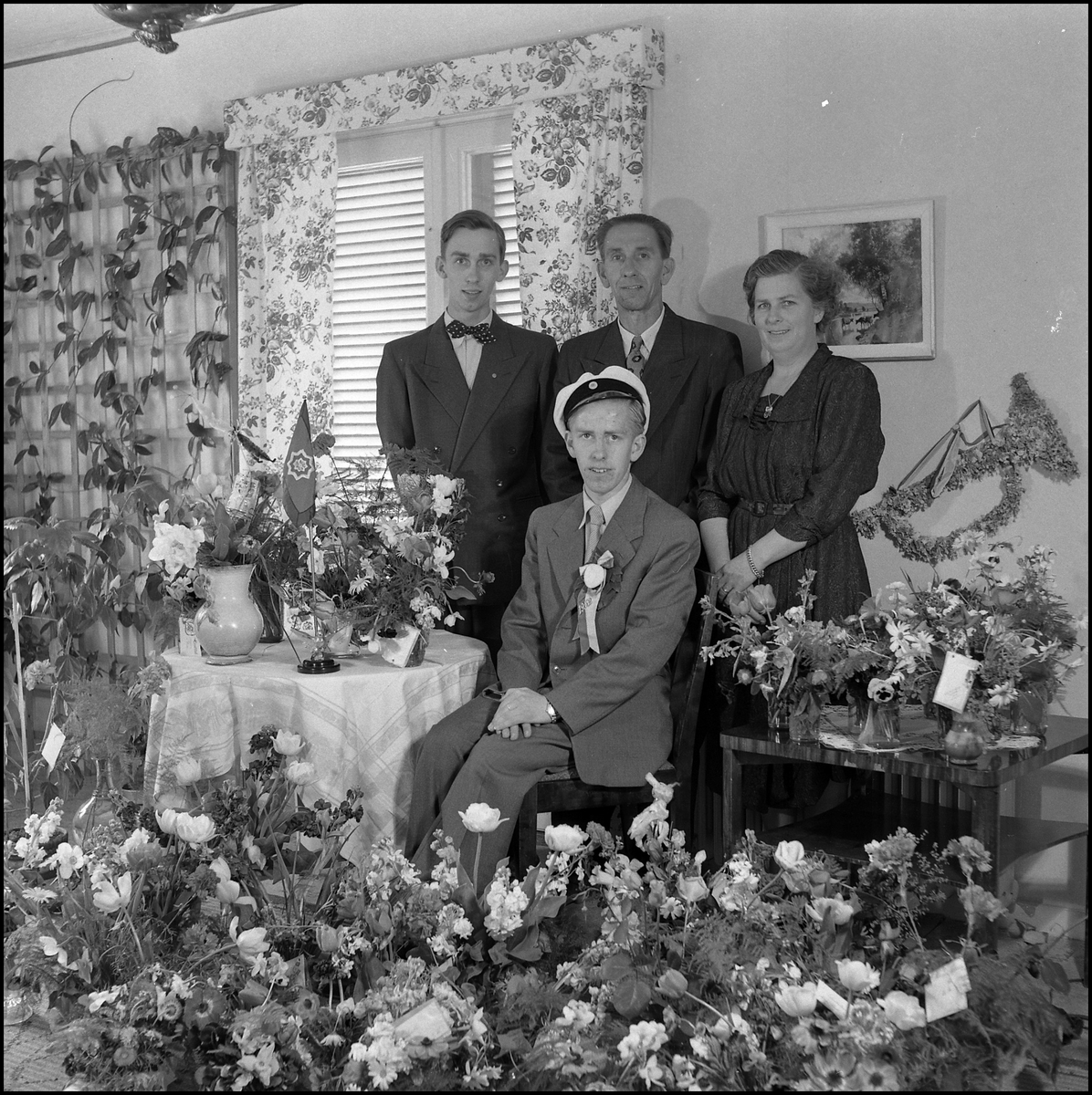 Student, familj, 18 maj 1952