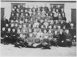 Egersund folkeskole, 1916.