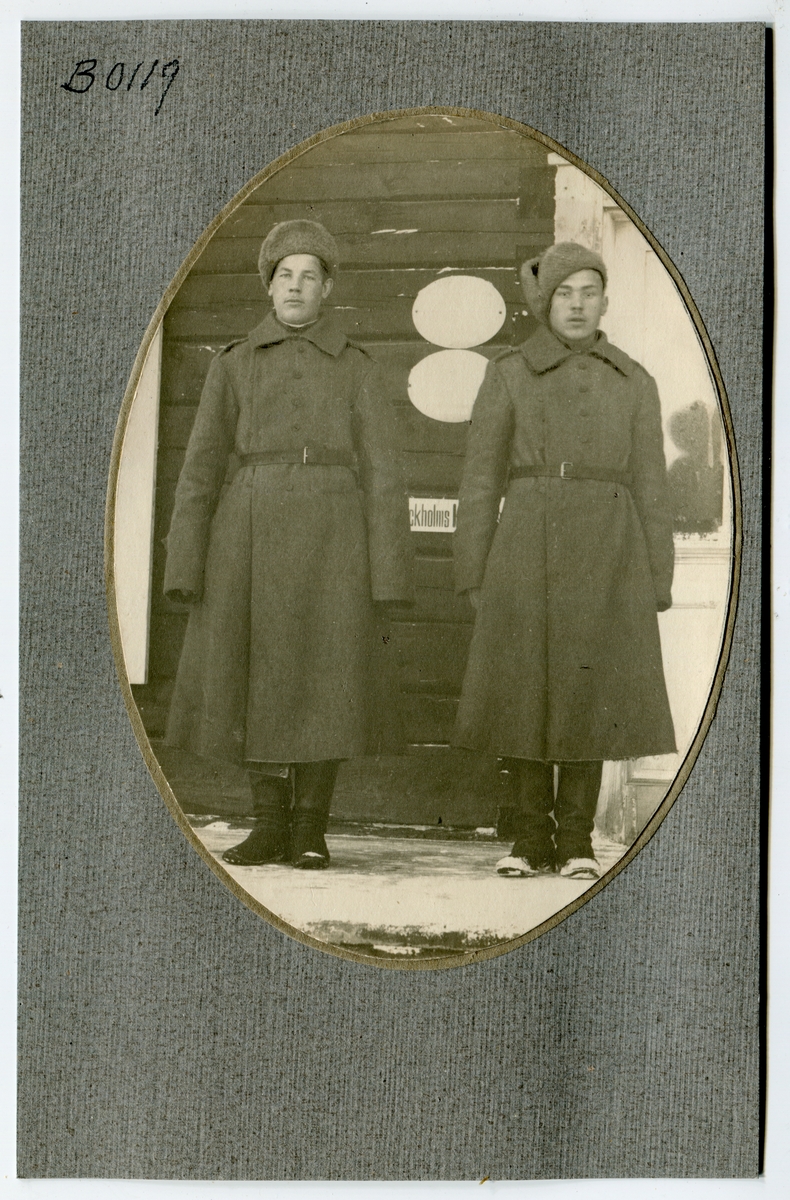 Ryska desertörer Ivanoff och Petroff från Novgorod.