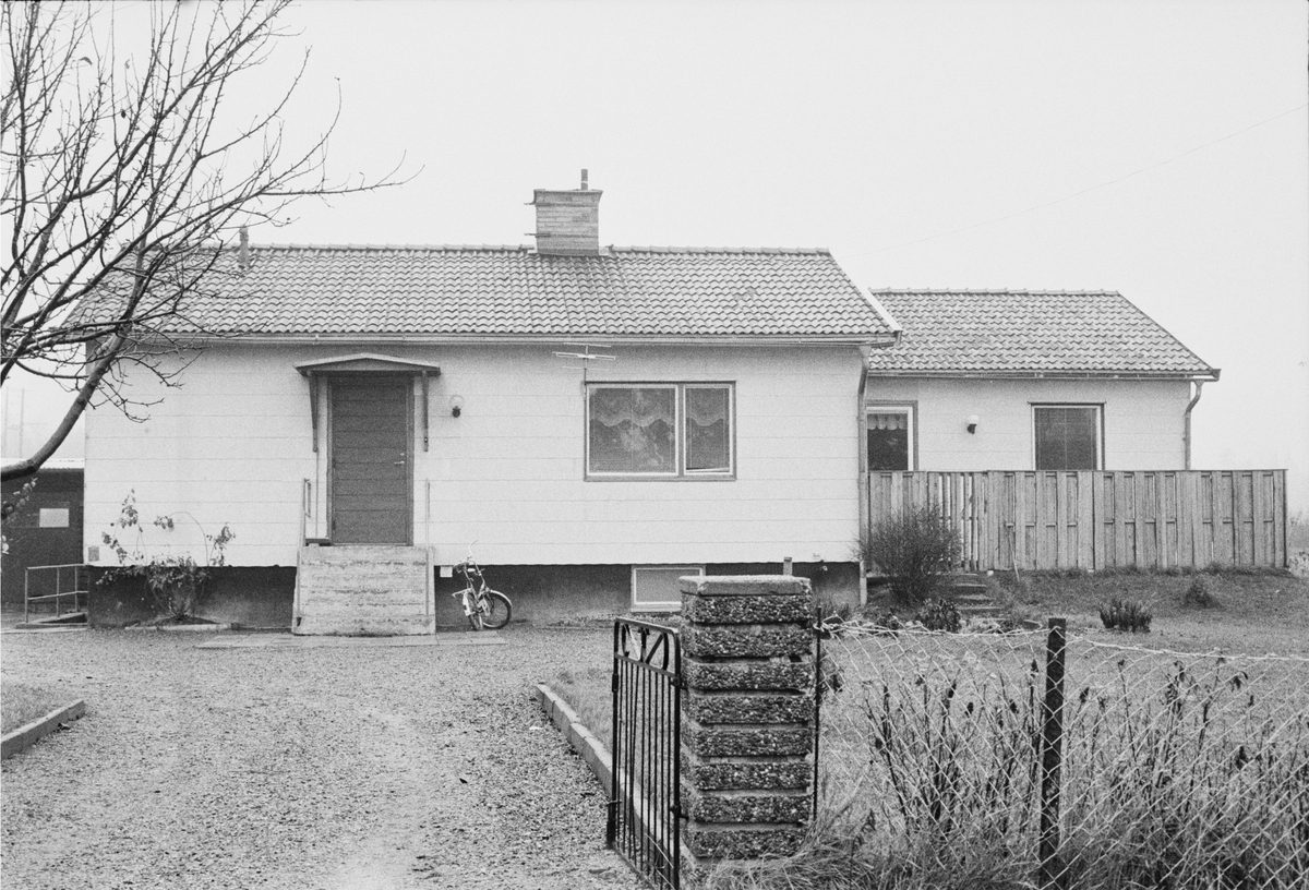 Bostadshus, Lunda 4:8, Vaksala socken, Uppland 1978