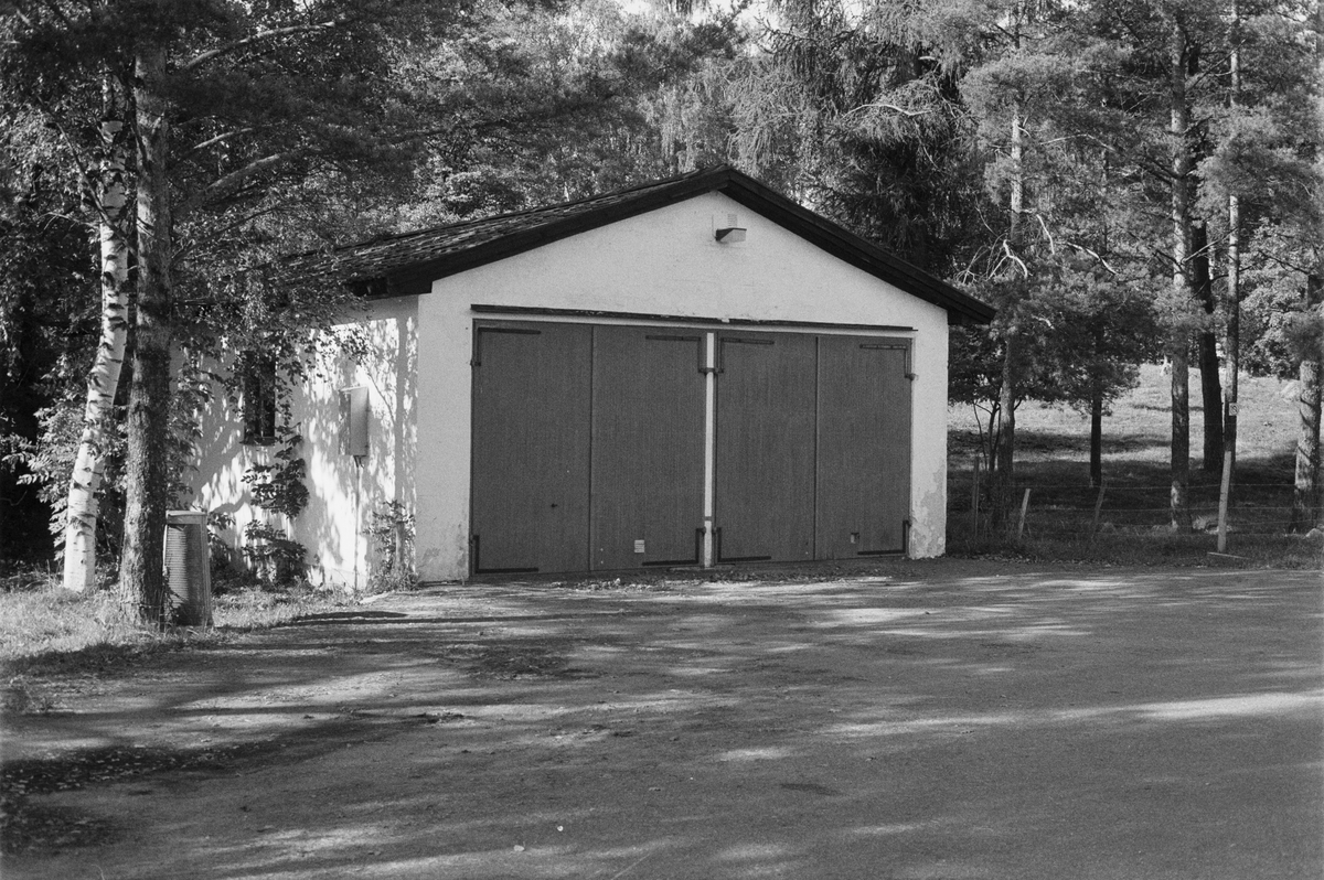 Brandstation, Prästgården 1:1, Vaksala socken, Uppland 1982