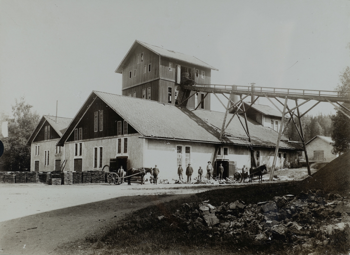 Klotens hytta. 
Nerlagd 1910.
