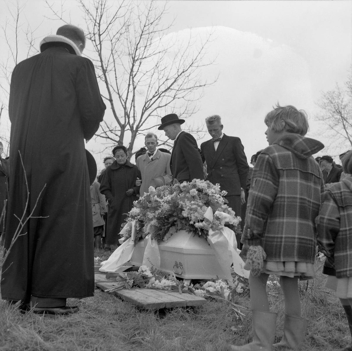 Begravelsen Rolf Kvaal som ble drept av en pasient fra Reitgjerdet