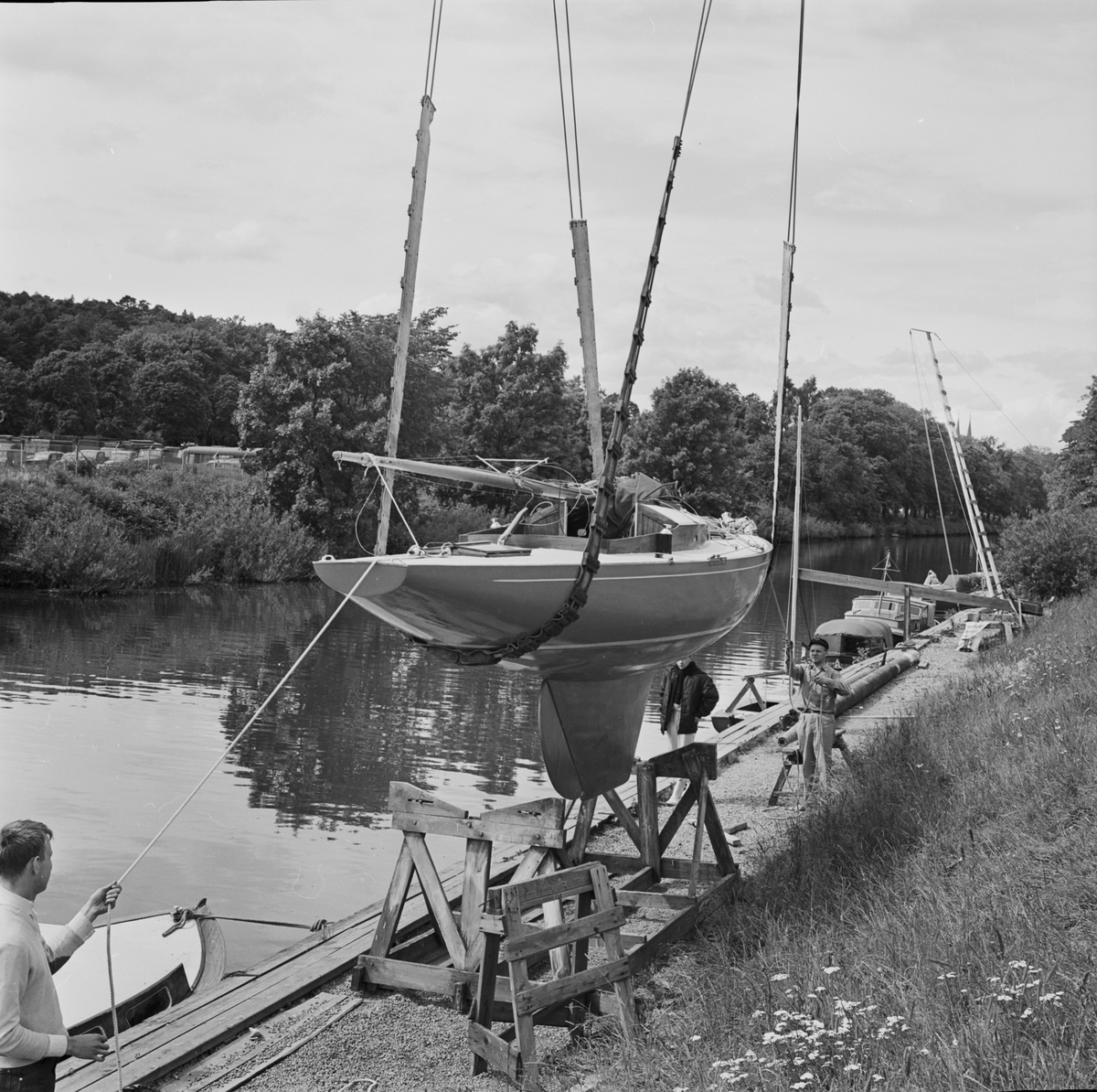 "Min segelbåt", Uppsala 1965
