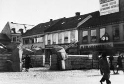 Tanksperring, Fredrikstad 1945? SKILT
