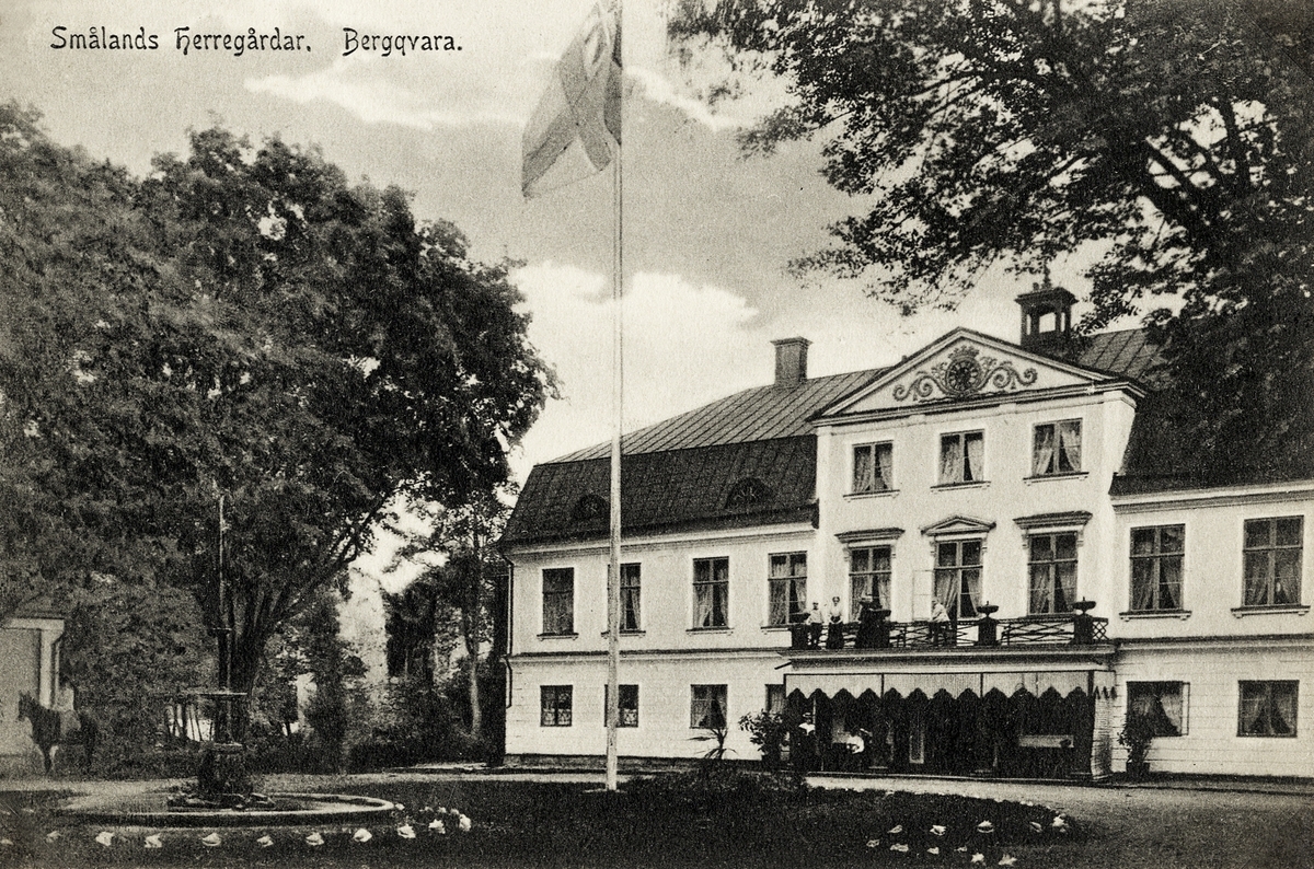 Bergkvara herrgård, Bergunda fs, 1905.