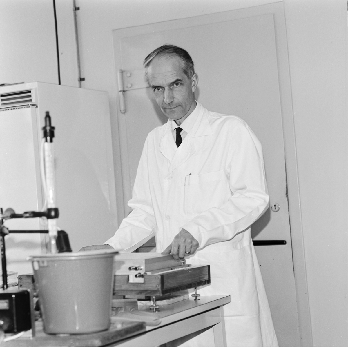 Institutionen för fysiologisk botanik, professor Fries, Uppsala 1965