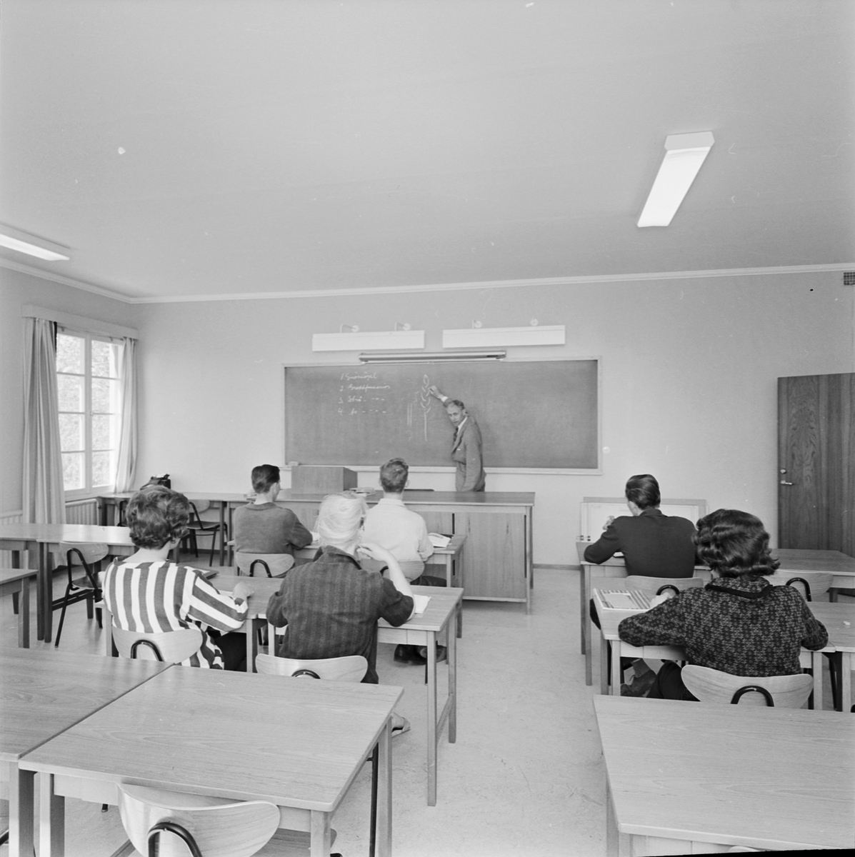 Lantbrukshögskolan, Uppsala 1963