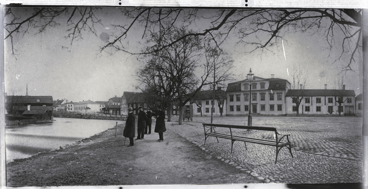 Fiskartorget, Västerås, 1870-talet.