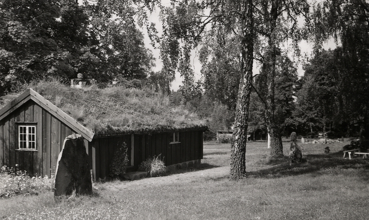 Fjällebergsstugan, Sjösås hembygdspark, 1937.