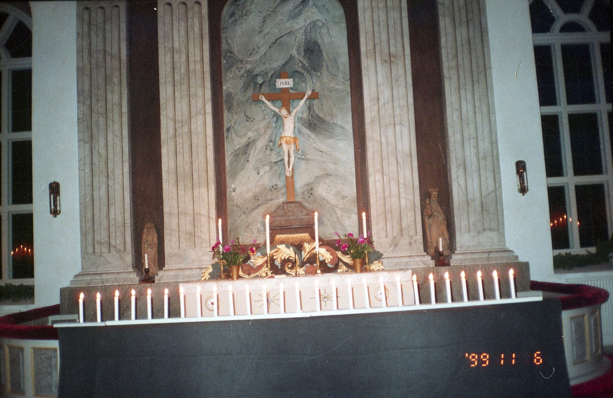Ljushögtiden i Rengsjö kyrka, 6 november 1999.