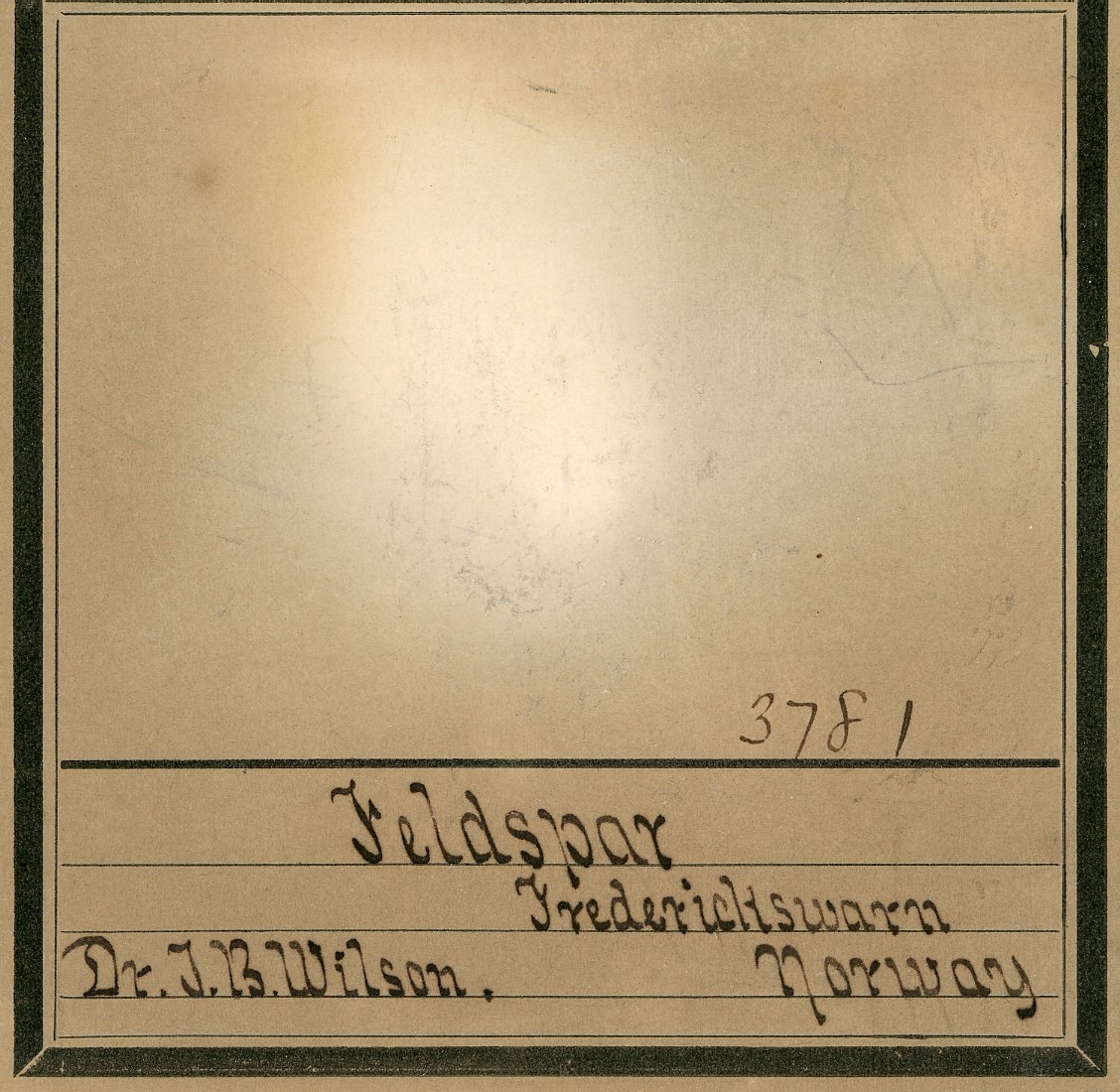 Dr. T.B. Wilson => Philadelphia Academy of Natural Sciences