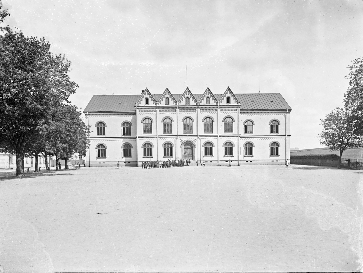 Norrtullskolan i Växjö, ca 1900-tal. - Kulturparken Småland / Smålands ...