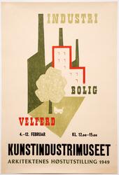 Industri Bolig Velferd Arkitektenes Høstutstilling 1949 [Uts