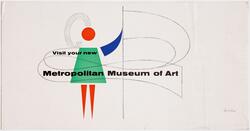 Visit Your New Metropolitan Museum of Art [Reklameplakat]