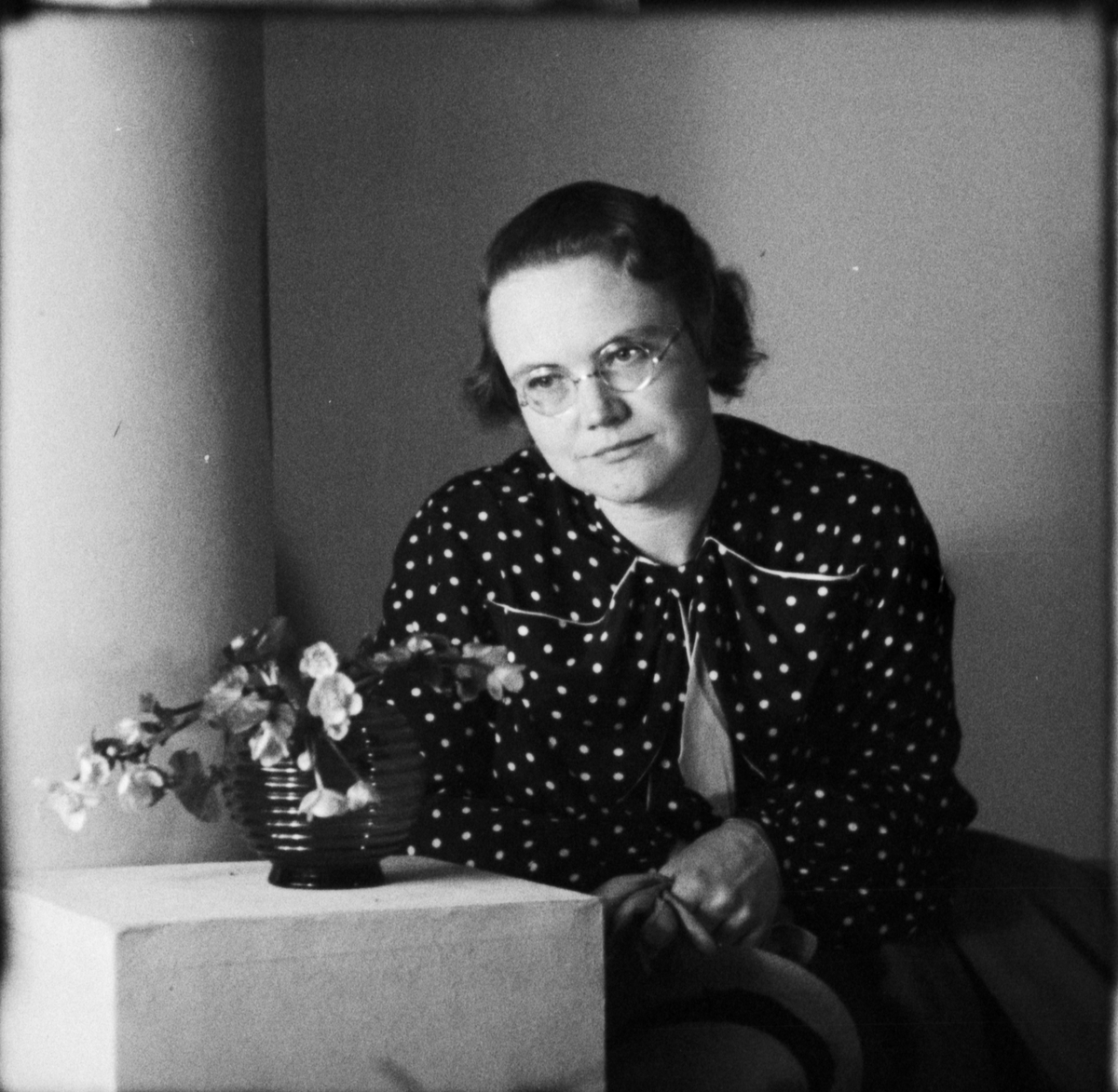 Tyra Edhlund från Östhammar, Uppland, 1937