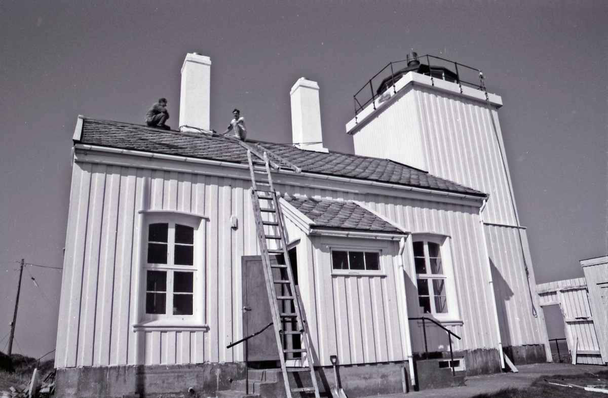 Tonjer fyr. rep. sommeren -91. Paul K. Bårdsen, John Olav Lillesund