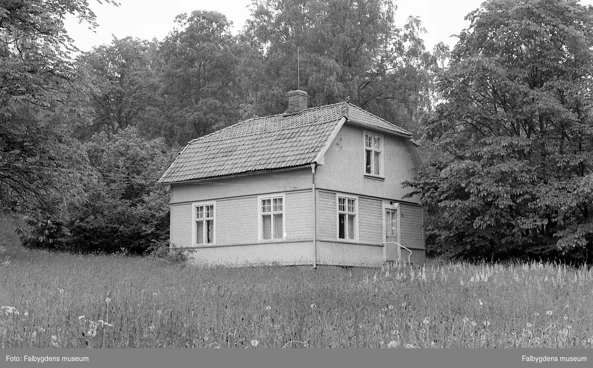 Byggnadsinventering 1972. Mössebergsparken 21B från SÖ.