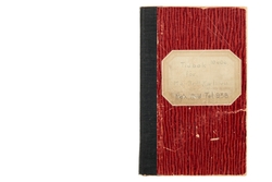 Tidbok som sträcker sig från 1949 till 1954, har tillhört sö