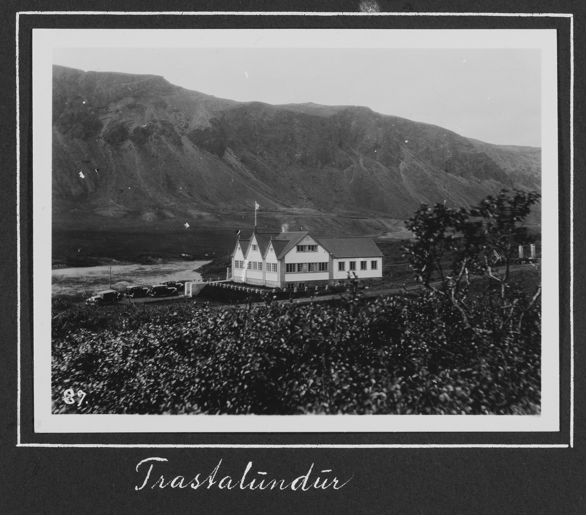 Fra 1000 årsfesten for Alltinget på Island i 1930. Trastalundur.