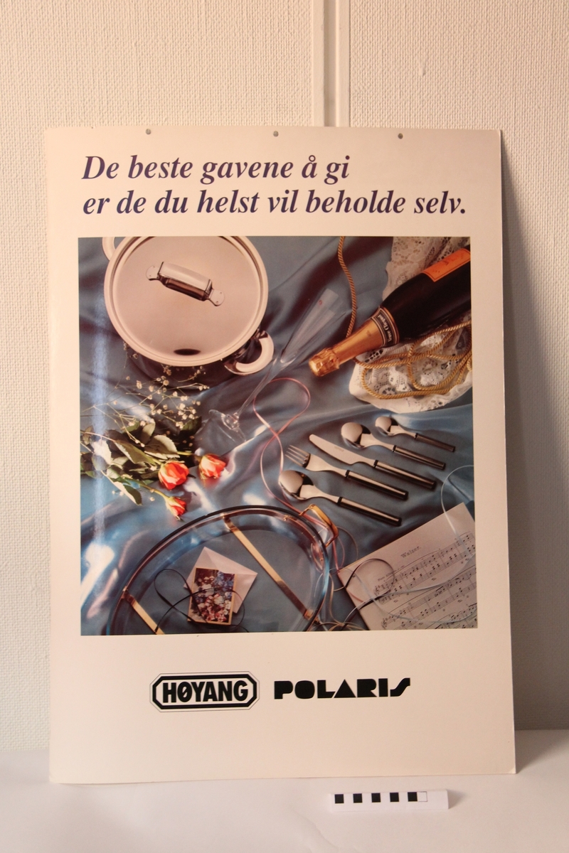 Reklameplakat for Høyang Polaris.
