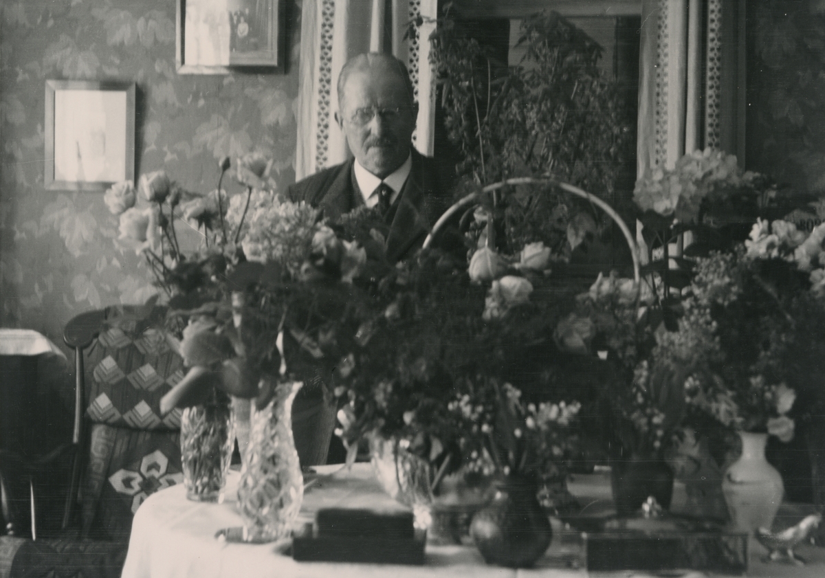 Claes Oscar Petzäll, Borås. Fotot sannolikt taget på 70-årsdagen 5/5 1925.