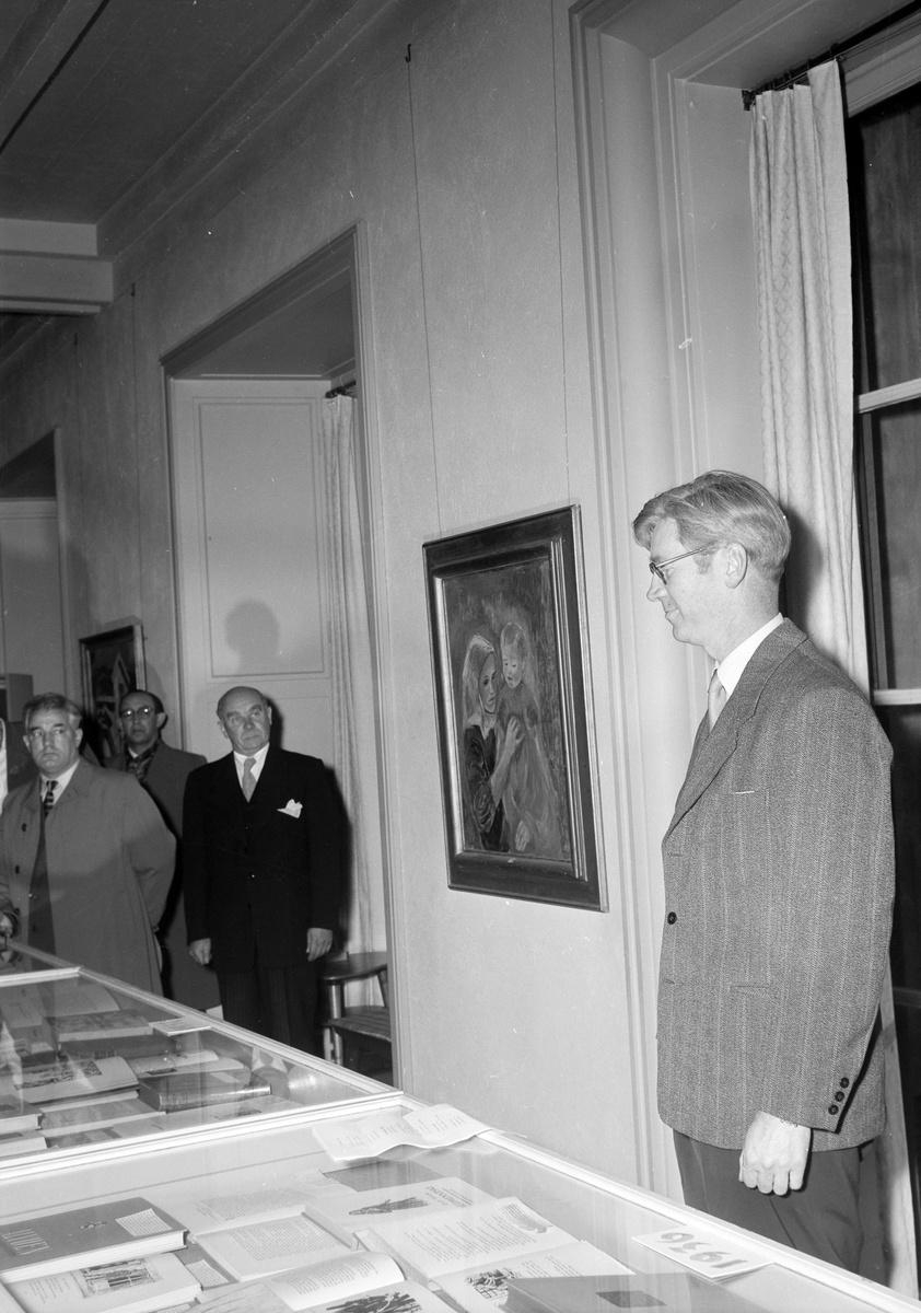 Utstillingen Årets vakreste bøker 1933-1955 i Trondhjems Kunstforening