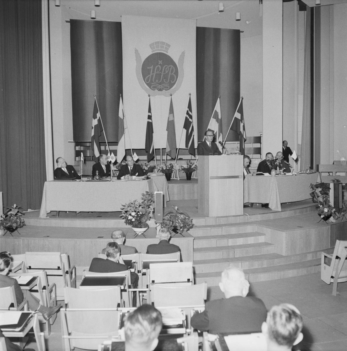 KONGRESSEN 1960 I FOLKETS HUS, BLÅ HALLEN