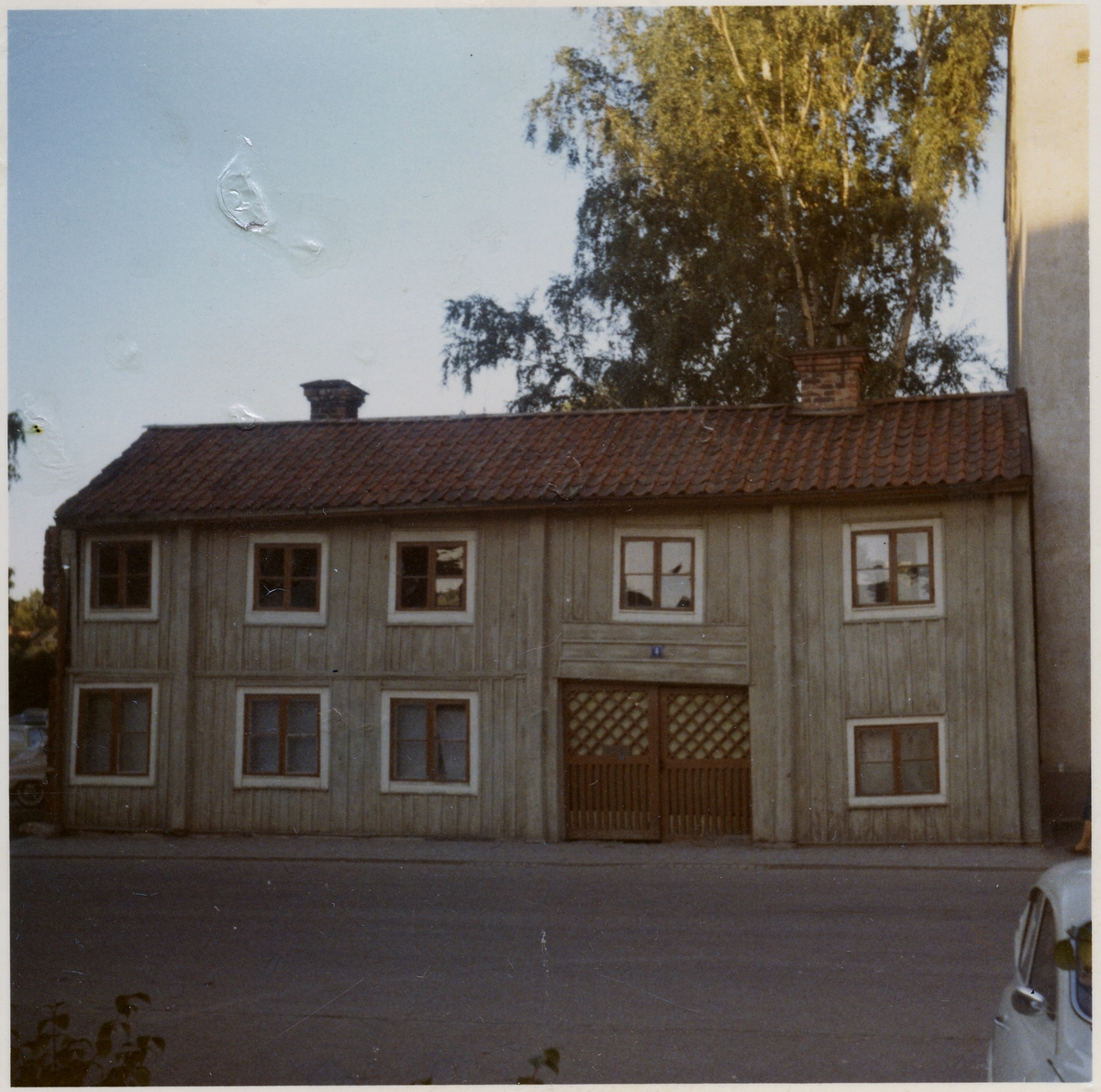 Köping sf, kv. Disa, Barnhemsgatan 4. 
Gillbergska gården. 1967.