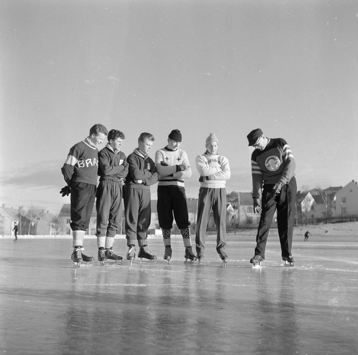 Instruktørkurs i ishockey på Rosenborgbanen
