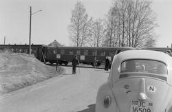 Jernbaneaksjonens ekstratog til Skreia mellom Bøverbru og Ko