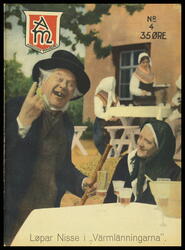 Arbeidermagasinet - Magasinet for alle. Forside. Nr. 4. 1933