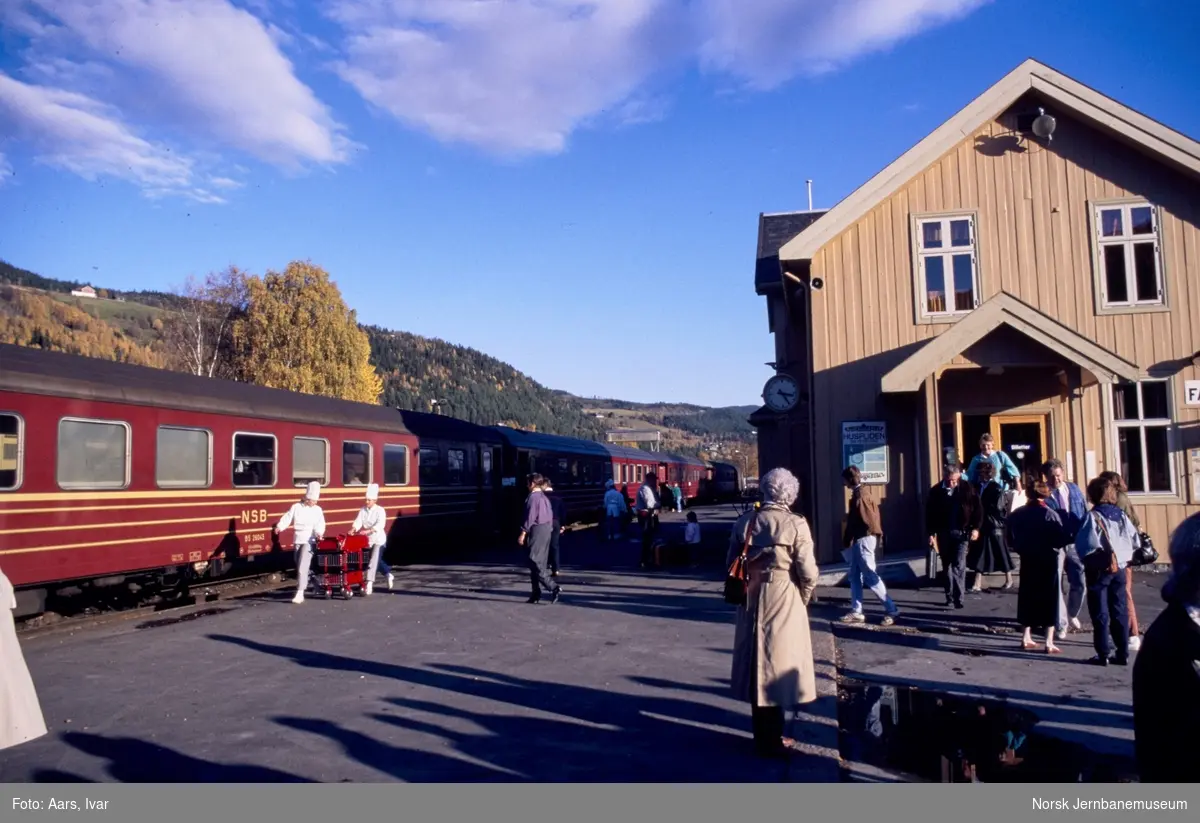 Persontog til Oslo på Fagernes stasjon