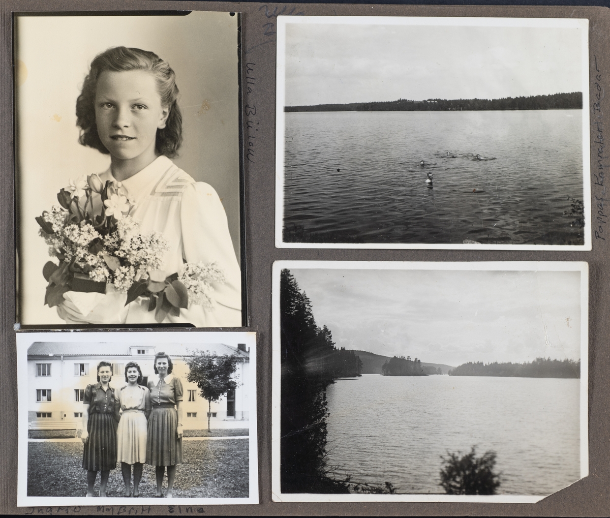 Fotoalbum från Per-Olov Bloms samling.