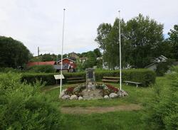 Minnestøtte over sovjetiske krigsfanger i Namsos