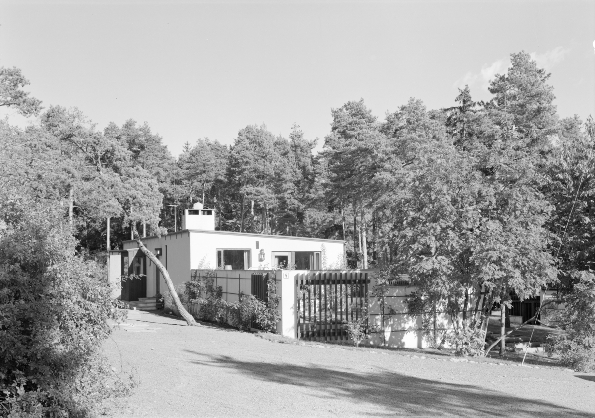 Arkitektufoto av eneboligen "Hummerkloa", oppdragsgiver Engebregtsen.