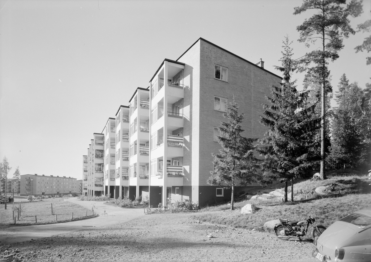 Lav- og høyblokker på Bøler i Oslo.