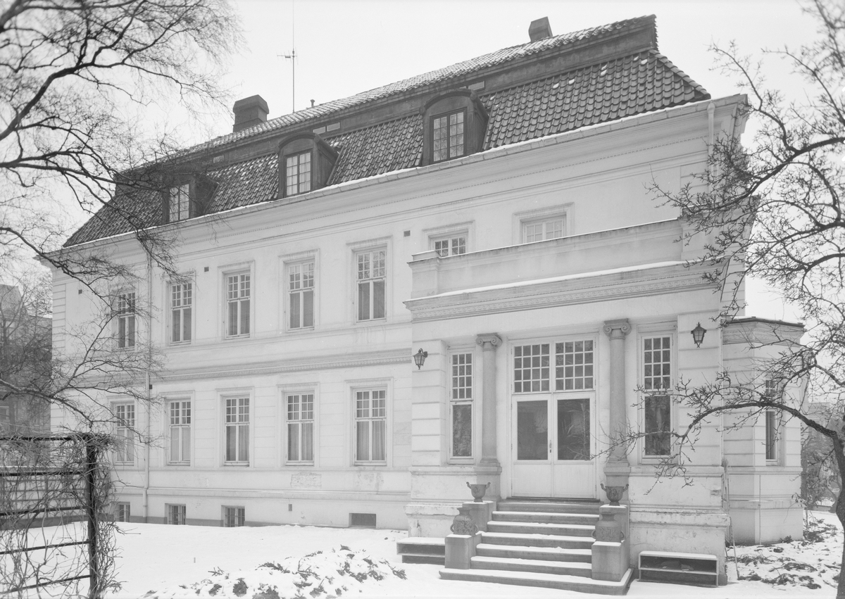 Den Svenske ambassadørens residens i Oslo. Bygget 1872-73.