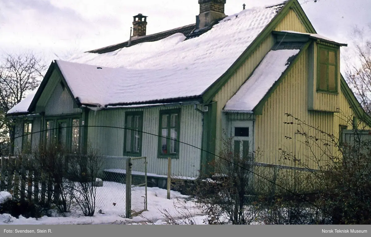 Beboelseshus, fotografert omkring 1973