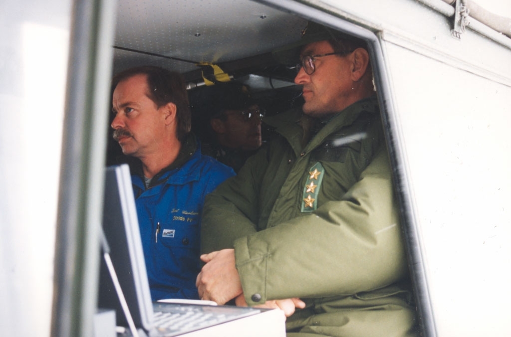 FMV GD besöker Klagstorp november 1995.