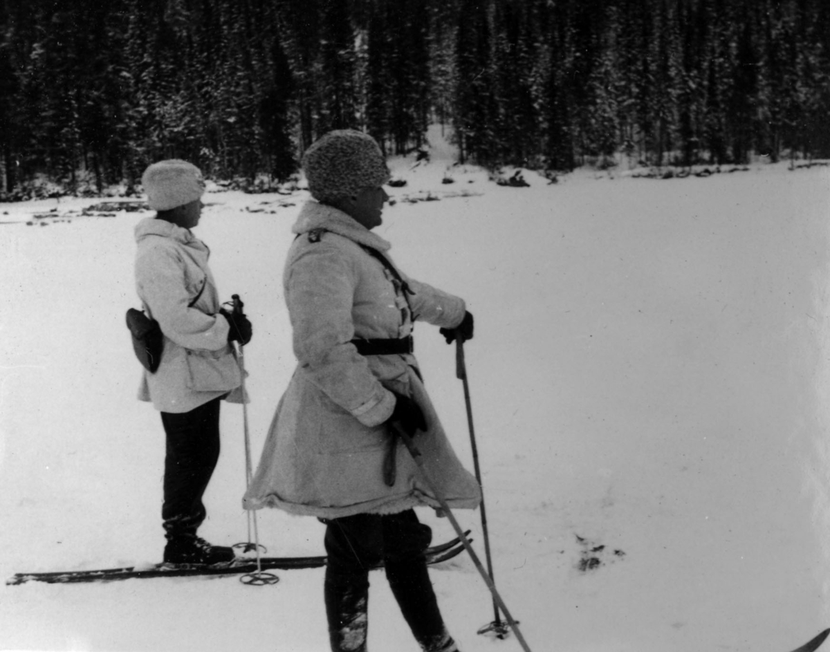 Vinterövning i Jämtland 1946.