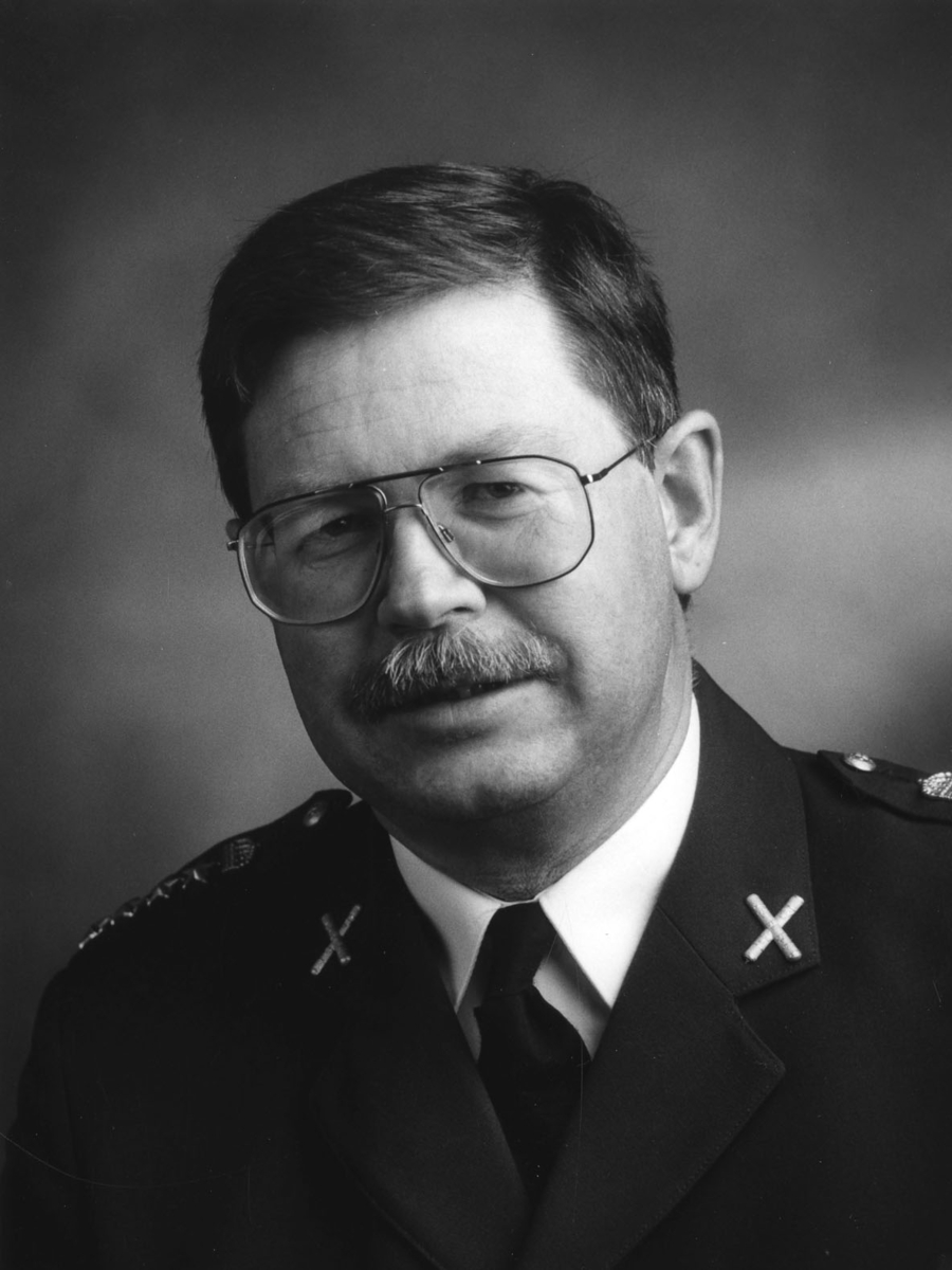 Ett porträtt på fördelningschef. Överste 1 Johan Hederstedt vid Skaraborgs regemente P4.