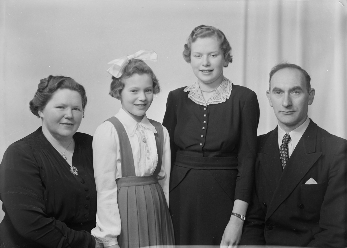 Gustav Dypvik med familie
