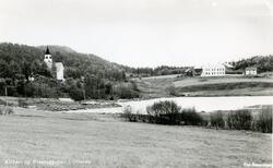 Kirken og Prestegården på Otterøya i Namsos kommune