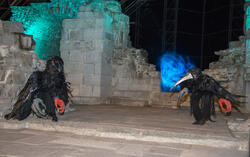 Varselsfuglene danser i Hamardomen