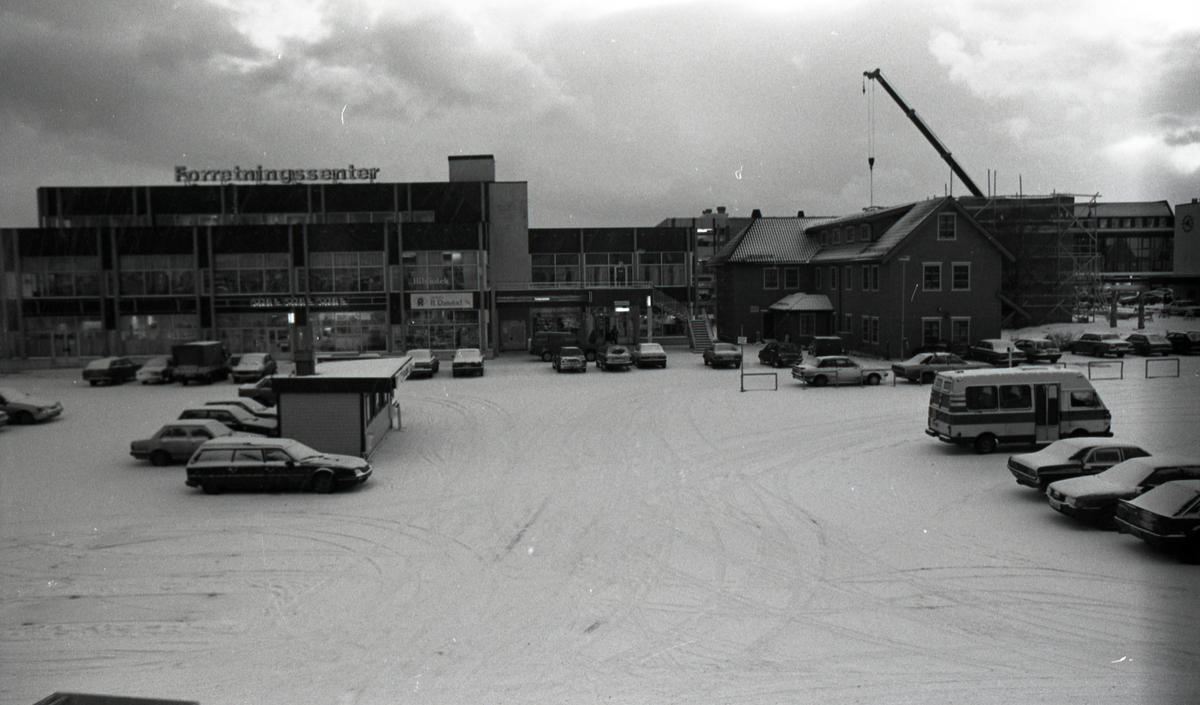 Torget på Sortland, februar 1992