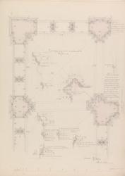 Fra Klosterkirken Maria Laach [Plantegning]