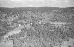 Flyfoto, Saksumdal, Jenssveen, nordre i midten, Øversveen ba