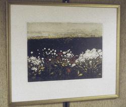 Blomsterhagen I [Grafikk - Etsing]
